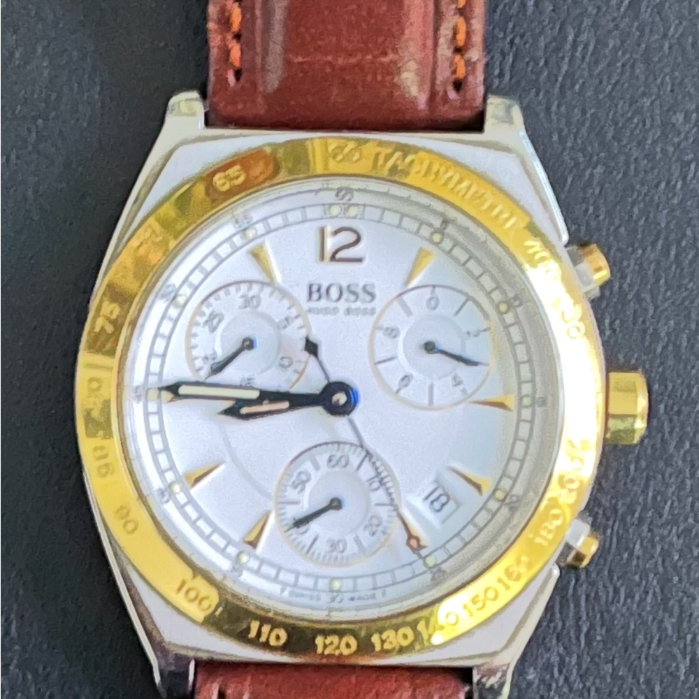 Hugo Boss mens Swiss made watch